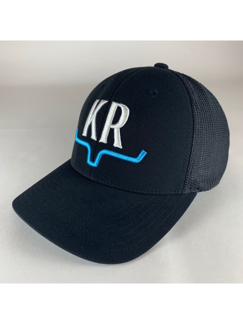 Kimes Ranch Mens Black Snapback Trucker Hat